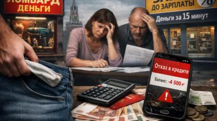 Долговое самопоедание: в России микрозаймы стали новой зарплатой 2026 года