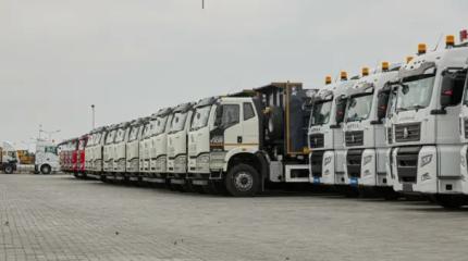 Русские идут в Китай на грузовиках: Россия модернизирует АПП Кани-Курган