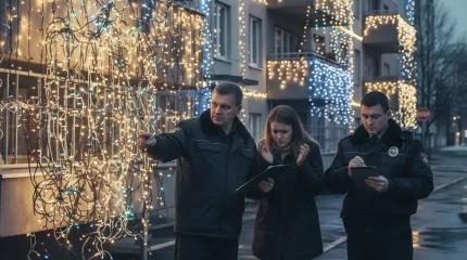 Праздник отменяется: россиян начали штрафовать за новогодние гирлянды